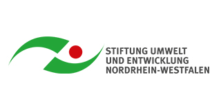 Das Logo der Stiftung Umwelt und Entwicklung Nord-Rhein-Westfalen